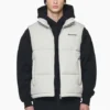 PEGADOR LANDIN PUFFER VEST ASH GREY