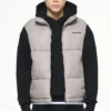 PEGADOR LANDIN PUFFER VEST NICKLE