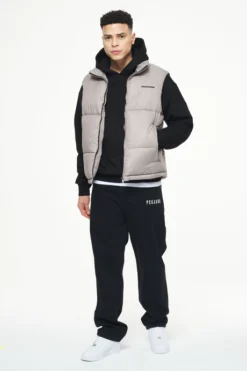 PEGADOR LANDIN PUFFER VEST NICKLE