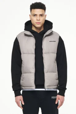 PEGADOR LANDIN PUFFER VEST NICKLE