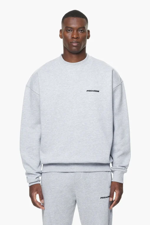 LOGO OVERSIZED SWEATER WASHED