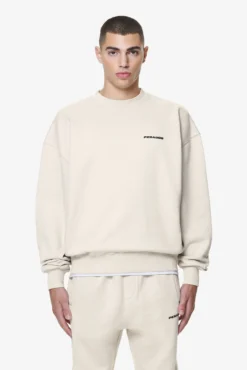 LOGO OVERSIZED SWEATER WASHED