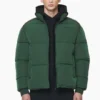 PEGADOR SOLIN CRUSHED PUFFER JACKE BRITISH GREEN