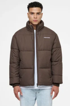 PEGADOR SOLIN PUFFER JACKE BROWN