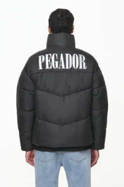 PEGADOR SPILLER PUFFER JACKE BLACK