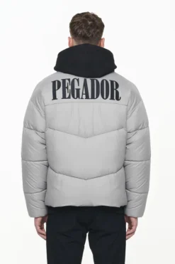 PEGADOR SPILLER PUFFER JACKE ROCK GREY