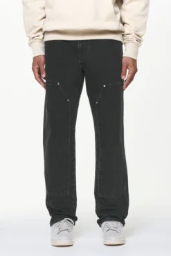 PEGADOR VINTO CARPENTER JEANS WASHED BLACK