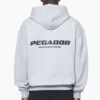 Pegador Colne Logo Oversized Hoodie Black