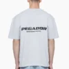 Pegador Colne Logo Oversized Tee Grey