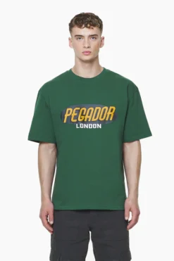 Pegador County Oversized Tee Vintage Green