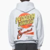 Pegador Docks Oversized Hoodie Grey Melange