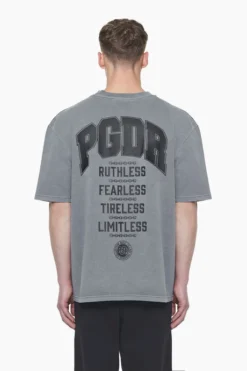 Pegador Orsett Oversized Tee Vintage Grey