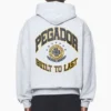 Pegador Smith Oversized Sweat Jacket Grey Melange